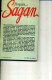 Sagan  BONJOUR TRISTESSE POCHE 1981  130 PAGES - Action