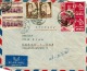 SYRIEN 1957 - 6 Fach Frankierung Auf LP-Brief Von Aleppo &gt; Baden Germany - Syrien