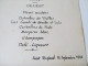 Delcampe - Alte Speisekarte / Menukarte / Menucard. Handgeschrieben / Handwritten!! 16.9.1950 Saint Raphael - Menükarten