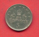 F3865 / - 5 Pence - 1992 - Great Britain Grande-Bretagne Grossbritannien - Coins Munzen Monnaies Monete - 5 Pence & 5 New Pence