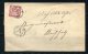 Germany 1869 Nice Baden  Letter Wrapper Waldkirch To Bungholz - Other & Unclassified