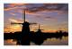 Windmills Of Pays Bas Postcard - Molinos De Viento