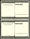 2 X Feengrotten Saalfeld  -  Mittlere Quellgrotte / Gralsburg  -  Ansichtskarte Ca.1960    (3076) - Saalfeld