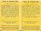 Tour De France 1961 2 Petites Cartes Etapes - Wielrennen