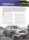 Fascicule - Voitures De Rallye - No 26 -  Peugeot 504 -  Jean-Pierre Nicolas  - Rallye Safari 1976 - Auto/Motorrad