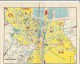 Carte Depliante  Provenant D'un Calendrier  De La Manche Avec Plan De Cherbourg Et Avranches 50 - Grossformat : 1971-80