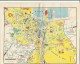 Carte Depliante  Provenant D'un Calendrier  De La Manche Avec Plan De Cherbourg Et Avranches 50 - Formato Grande : 1971-80