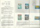 GREECE 1972 - FIRST DAY PRESENTATION LEAFLET- 5 YEARS AFTER REVOLUTION -GREEK TEXT W 3 STS OF 2,50-4,50-5 DR + SPECIMEN - Maximum Cards & Covers