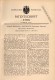 Original Patentschrift - George Kingdon In Dartmouth , Devonshire , 1886 , Rotating Machine , Pump , Devon !!! - Tools