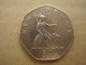 Great Britain 1977 FIFTY PENCE Copper-Nickel  7 Sided  Used In GOOD CONDITION. - 50 Pence