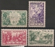 Togo. 1931-1937.  N° 161,165,166,167. Oblit. Et Neuf * - Nuevos