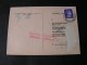 == BM Dienstpost 1943 Karte - Briefe U. Dokumente