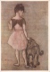 CPA PICASSO- THE MAIDEN WITH DOG - Picasso