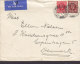 Great Britain By Airmail Par Avion Label BEACONSFILELD Bucks. 1935 Cover To Denmark George V. Stamps (2 Scans) - Storia Postale