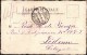 ! Unikat 1903 Old Postcard Handpainted , Switzerland , Geneve Flower, Blumenmotiv Iris, Handgemalt - Otros & Sin Clasificación