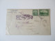 Kanada 1929 Registered Letter From St. Catharines Ont. Original No. 599 To USA Mit 13 Abstempelungen! - Briefe U. Dokumente