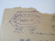 Frankreich Nr. 188 Oberrand Mit Versetzter Zähnung!!! Einfachfrankatur 1926 Paris VI Service Des Concours. Mit Inhalt! - Cartas & Documentos