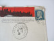 Frankreich 1930 Carcassone - Los Angeles. Zierumschlag: Hotel De La Cite - Covers & Documents