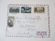 Frankreich 1959 Luftpost Nach San Francisco - 1927-1959 Used