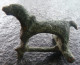 Delcampe - #NSA11 - Römische Bügelfibel - Roman Fibula -Fibula - Tier (Hund/Pferd)!! - Bronzi