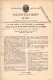 Original Patentschrift - Dr. Karl Möller In Kupferhammer B. Brackwede , 1885 , Gas- Und Dampffilter , Bielefeld !!! - Maschinen