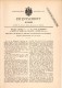 Original Patentschrift - H. Gérard Und A. Schneider In Mont St. Pont Sous Braine L’Alleud , 1885 , Maschine Für Gewebe ! - Macchine