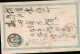 Japan Ganzsache, Postkarte 1 Sen, 1898. - Brieven En Documenten