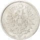 Monnaie, GERMANY - EMPIRE, Wilhelm I, Mark, 1881, Hambourg, TTB, Argent, KM:7 - 1 Mark