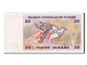 Billet, Tunisie, 20 Dinars, 1992, 1992-11-07, NEUF - Tunisie