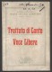 7282-TRATTATO DI CANTO-VOCE LIBERA-TENORE ARTURO QUARTERO-1923 - Cinema & Music