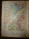 1913  Cartes Géographiques Ancienne ( Région Ouest,Bassin Aquitain,Pyrénées, Région Alpes ,Jura, Région Méditerranéenne) - Landkarten