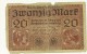 GERMANIA - 20 MARK 1918 German - QUALITA' B - 20 Mark