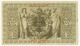 NUMISMATICA - 1000 MARCHI DEL 1910 - FIOR DI STAMPA - FRESCHISSIMA - CARTA CON FILI DI SETA - 1000 Mark