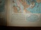 Delcampe - 1913  Cartes Géographiques Ancienne ; AMERIQUE Du NORD Physique; ; USA  ; OCEAN PACIFIQUE - Geographical Maps