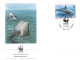 (PH 751) WWF Set Of 4 Covers - 1993 - Niue Dolphins - FDC
