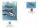 Delcampe - (PH 751) WWF Set Of 4 Covers - 1993 - Niue Dolphins - FDC