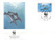 Delcampe - (PH 751) WWF Set Of 4 Covers - 1993 - Niue Dolphins - FDC