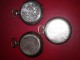 3 MONTRES  A GOUSSET ANCIENNES "EN ARGENT" - Orologi Da Polso