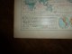 1913  Cartes Géographiques Ancienne ; GEOGRAPHIE Générale ; MAPPEMONDE ; COSMOGRAPHIE - Geographical Maps