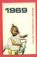 K997 / 1969 - State Insurance Institute  LITTLE GIRL - Calendar Calendrier Kalender - Bulgaria Bulgarie Bulgarien - Petit Format : 1961-70