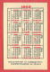 K1001 / 1969 - SOFIA Mausoleu , MINISTRY BUT MESSAGE DISTRIBUTION OF RELEASE Calendar Calendrier Kalender Bulgaria - Petit Format : 1961-70