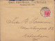 Denmark CARL JACOBSEN, FREDERICIA 1911 Cover To KJØBENHAVN N. Frederik VIII. Stamp - Storia Postale