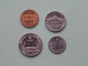 Quarter 1974 D / Dime 1971 D / 5 Cent 1971 D / Cent 1971 D ( For Grade, Please See Photo ) !! - Lots