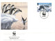 Delcampe - (652) WWF First Day Cover - Set Of 4 Covers - British Antarctic Territory - Seal And Penguins - FDC