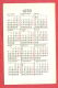 K1072 / 1970  SUNNY BEACH - SUNNY BEACH - GREAT DISCOUNT  KING GOLD FISH Calendar Calendrier Kalender Bulgaria Bulgarie - Petit Format : 1961-70