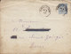 France Postal Stationery Ganzsache Entier Allegorie Ambulant Cachet ENGHIEN A PARIS 1889 (146 X 112) (2 Scans) - Enveloppes Types Et TSC (avant 1995)