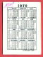 K1090 / 1970 Lovech - SCIENTIFIC AND TECHNICAL UNION IN DISTRICT COUNCIL Calendar Calendrier Kalender Bulgaria Bulgarie - Formato Piccolo : 1961-70