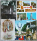 Lot 34 Cpa  +  5 Cpsm Lourdes Souvenir Bonjour Amitiés  Multi Vues Grotte Litho Etc  Voir 7 Photos Pour Timbre Et Flamme - Greetings From...