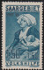 SAAR - MICHEL N° 125 I * VARIETE "SANS TIRET ENTRE 1927 ET 28" - COTE = 120 EUR. - * MLH CHARNIERES LEGERES - Unused Stamps