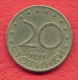 F4252 / - 20 Stotinki - 1999 -  Bulgaria Bulgarie Bulgarien Bulgarije - Coins Munzen Monnaies Monete - Bulgaria